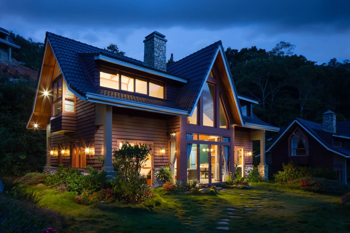 Modern residential home